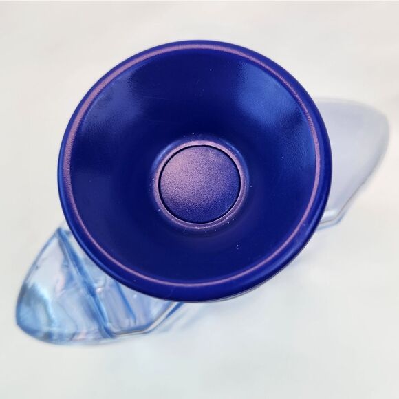 ☕️RARE Nike Clear & Blue Hydra-Ware 20oz Water Bottle - Picture 7 of 12